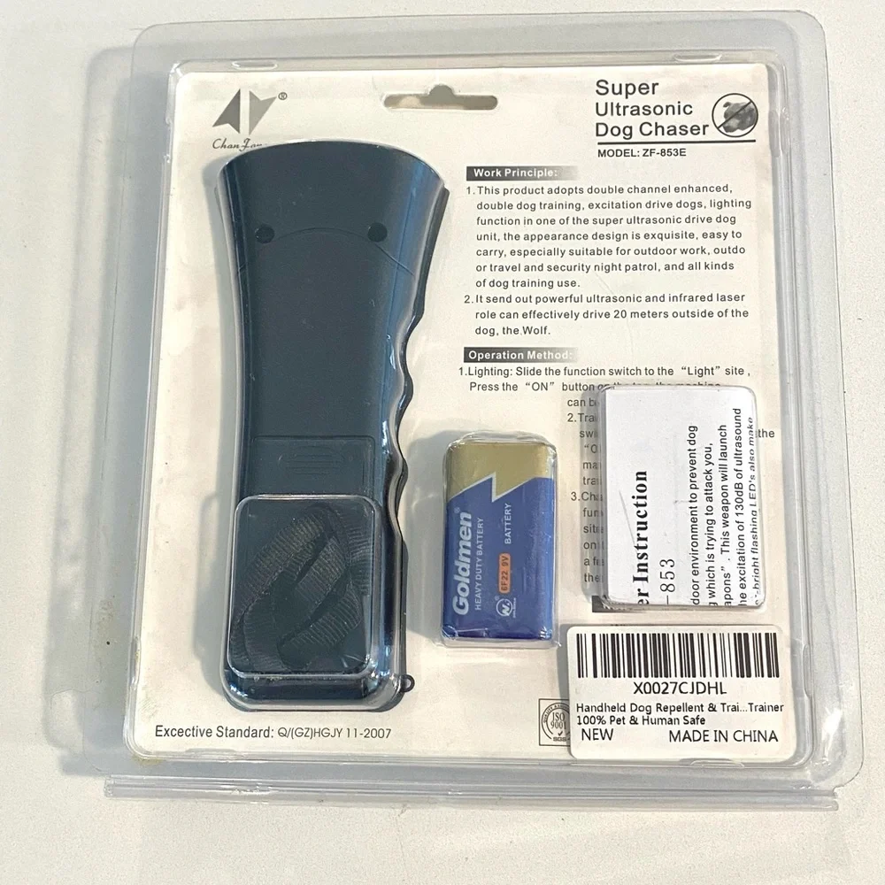 BNIP - Ultrasonic Anti Dog Chaser & Anti Dog Barking Pet Trainer
